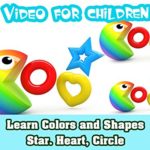 Learn Colors and Shapes – Star, Heart, Circle