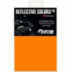 VFLUO 3M REFLECTIVE COLORS™, Universal adhesive DIY kit for Helmet/Motorcycle / Scooter/Bike, 3M Technology™, 10 x 15 cm sheet, Orange