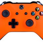 Xbox One S Wireless Controller – Soft Touch Design – Added Grip for Long Gaming Sessions – Multiple Colors Available (Orange)