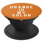 Orange is My Color Tennessee American Football Pop Socket – PopSockets Grip and Stand for Phones and Tablets