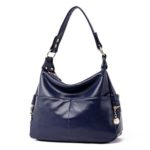 Fashion Women Shoulder Handbags, Retro Casual Large Capacity PU Leather Tote Bag