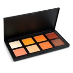 MISKOS 8 Color Highly Pigmented Naked Warm Winter Eyeshadow Palette Matte Shimmer Cosmetic Set Natural Glitter Pallet Waterproof Orange Eye Shadow Makeup Kit (8E)