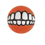 Rogz Fun Dog Treat Ball in various sizes and colors, Small, Orange