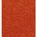 Home Queen Solid Orange Color Custom Size Runner 2′ x 4′ – Area Rug