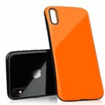 iPhone X Case/iPhone Xs Case/Premium Luxury Design Slim Reinforced Drop Protection [10ft. Grade Drop Tested] Apple iPhone X/iPhone Xs – Orange