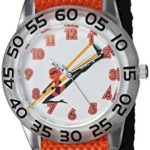 DISNEY Boy’s Incredibles 2′ Quartz Plastic and Nylon Casual Watch, Color:Orange (Model: WDS000569)