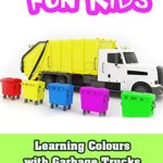 Learning Colours with Garbage Trucks Cars Race for Kids