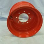 1-8.25×16.5 SKID STEER RIM ORANGE COLOR 10X16.5 RIM