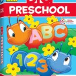 School Zone – Big Preschool Workbook – Ages 4 and Up, Colors, Shapes, Numbers 1-10, Alphabet, Pre-Writing, Pre-Reading, and Phonics (Big Get Ready Workbook)