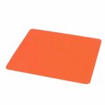 Anti-Slip Solid Color Rectangle Mouse Pad Smooth Gaming PC Laptop Mouse Pad Ultra Thin Computer Mice Cushion Mousepad for Home Office Gaming (Orange)