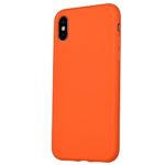 iPhone X Case,iPhone Xs Case, Manleno Slim Fit Skin Feel Soft TPU Bumper Back Cover Case for iPhone X Xs 5.8 inch (Orange)