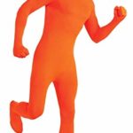 Rubie’s Adult Solid Color 2nd Skin, Orange, Medium