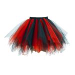 Topdress Women’s 1950s Vintage Tutu Petticoat Ballet Bubble Skirt (26 Colors)