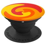 Hot Summer Colors Sun Orange Red Yellow Pattern – – PopSockets Grip and Stand for Phones and Tablets