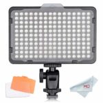 Tolifo Pt-176S LED Video Light Panel, Dimmable Ultra Thin Digital Camera Camcorder Video Light for Studio Lighting