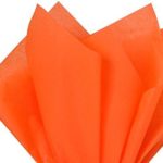 Brand New Orange Bulk Tissue Paper 15 Inch x 20 Inch – 100 Sheets-Flexicore Packaging®