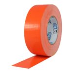 ProTapes Pro Duct 139 PE-Coated Cloth Fluorescent Specialty Grade Duct Tape, 60 yds Length x 2″ Width, Fluorescent Orange (Pack of 1)