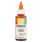 Chefmaster by US Cake Supply 2.3-Ounce Liqua-Gel Cake Food Coloring Sunset Orange