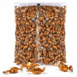 Color Themed Hard Candy – Bulk 4 Pound Bag of Orange Color Foil Mini Candies Individually Wrapped Orange Fruit-Filled Flavored Candy (Kosher, About 940 Candies)