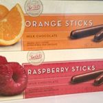 Sweet’s Milk Chocolate Raspberry and Orange Sticks