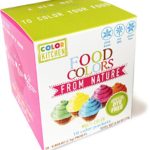 Food Coloring – ColorKitchen Color Packets (10 Pack) – Blue, Pink, Yellow, Orange, Green – (2.5g Per Packet) – Natural – Vegan – Non-GMO – No Artificial Food Dyes- Highly Concentrated Powder Pigment