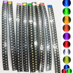 270 pcs SMD SMT 0805 Super Bright LED Blue, Red, White, Green, Orange, Yellow, Purple, Pink, Colorful-flash 30pcs each color, Kaifa (0805)