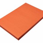 SunWorks Construction Paper, Orange,  12″ x 18″, 100 Sheets