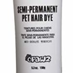 Dog/Pet Hair Dye Gel Bright, Fun Shade, Semi-Permanent and Permanent Dye, Completely Non-Toxic Safe for Dogs, Multiple Colors Available (Pumpkin Orange, Semi-Permanent)