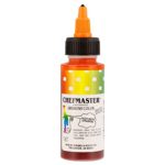 Chefmaster by US Cake Supply 2-Ounce Airbrush Cake Food Color Neon Brite Orange