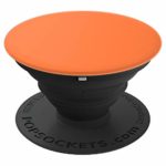 Orange Pop Socket – Solid Color – PopSockets Grip and Stand for Phones and Tablets