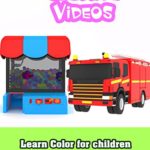 Learn Color for children Cars Ball Pool Street Vehicles