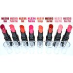 Nabi 8 Full Size Lipsticks Red Pink Rose Orange Beautiful Colors Lipstick + Free Earring