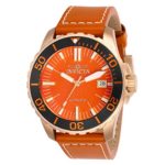 Invicta Men’s ‘Pro Diver’ Automatic Metal Watch, Color:Orange (Model: 25646)