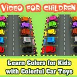 Learn Colors For Kids with Colorful Car Toys