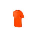 gildan usa inc g2300org-l 2 Pack, Adult, Large, Safety Orange, Short Sleeve, Pocket Tee Shirt