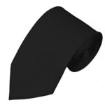 Mens Solid Color 2.75″ Slim Tie