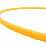 The Spinsterz Colored Polypro Hula Hoop, So Many Colors to Choose from! (UV Orange, 36″ x 3/4″ OD (Beginner))