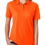 Gildan – Ladies DryBlend Double Pique Polo Shirt – 72800L-Safety Orange-XL