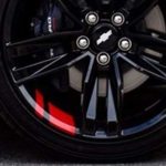 UNDERGROUND DESIGNS Redline Wheel Decals Hash Stripe Stickers Fits 18″ 20″ Wheels Select Color: (Gloss Orange, 18″ Wheel)