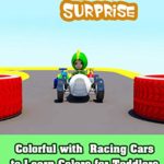 Colorful with Racing Cars to Learn Colors for Toddlers in Animated Video