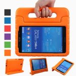 NEWSTYLE Samsung Galaxy Tab 4 8.0 Shockproof Case Light Weight Kids Case Super Protection Cover Handle Stand Case for Kids Children For Samsung Galaxy Tab 4 8-inch SM-T330 SM-T331 SM-T335 – Orange Color