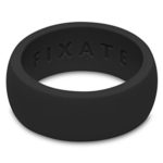 Fixate Designs Men’s FX8 Stealth Silicone Ring in Multiple Colors and Sizes