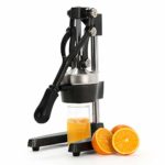CO-Z Commercial Grade Citrus Juicer Hand Press Manual Fruit Juicer Juice Squeezer Citrus Orange Lemon Pomegranate (Black)