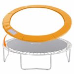 Exacme Trampoline Replacement Safety Pad | Spring Cover | Variety of Sizes and Colors (Orange, 15 FT)