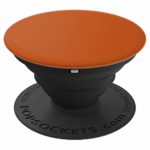 Burnt Orange Color Plain All Orange Pumpkin Spice Color Zx – PopSockets Grip and Stand for Phones and Tablets
