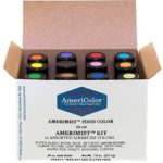 AmeriColor AmeriMist Airbrush Food Color Kit, 12 Color