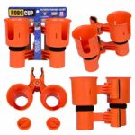 ROBOCUP, Orange, Updated Version, Best Cup Holder for Drinks, Fishing Rod/Pole, Boat, Beach Chair/Golf Cart/Wheelchair/Walker