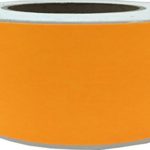 Fluorescent Orange Color Coding Labels 2 x 4″ Inch Rectangle Shaped Colored Stickers For Inventory Strong Adhesive 500 Stickers/Roll