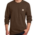 Carhartt Men’s Workwear Midweight Jersey Pocket Long-Sleeve T-Shirt K126