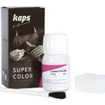 Dye Paint For Leather Shoes And Bags With Sponge And Brush, Kaps Super Color, 70 Colors